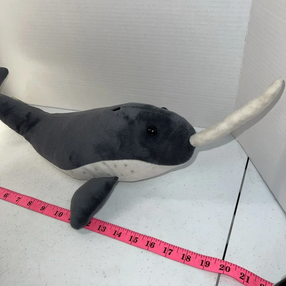 Viahart Noel Narwhal Dolphin Plush Stuffed Animal Toy 21
